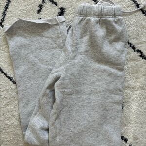 skims cotton fleece classic straight leg pant